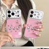 Pink Cartoon KT Cat Anti-Fall Phone Case for iPhone 15/14 and 17/16 PROMAX