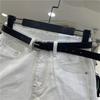 Chice Damen Koreanische High-Waist Lockere Jeans-Shorts - Lässiger Weiter Bein Sommer Stil