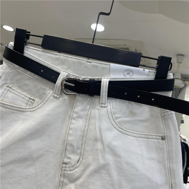 Chice Damen Koreanische High-Waist Lockere Jeans-Shorts - Lässiger Weiter Bein Sommer Stil