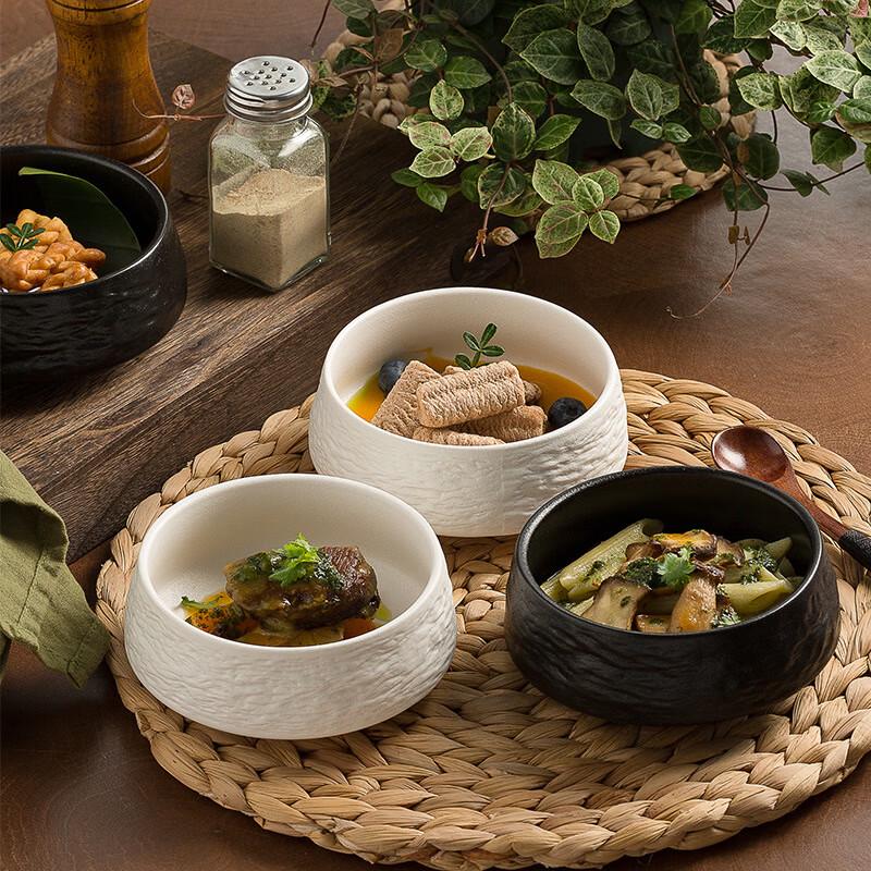 Deouxingguang 4.5-inch Underglaze Ceramic Rice Bowls (2-Pack)