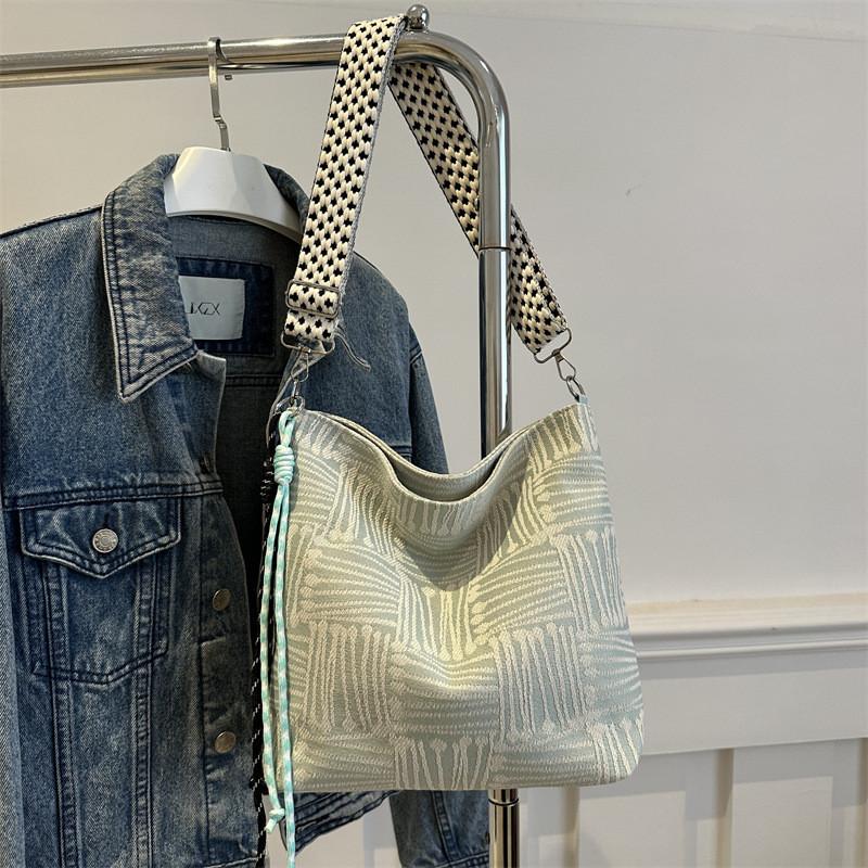 

Trendy Large Capacity Shoulder Bag With Unique Aesthetic Design For Women In 2024