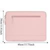Large Capacity Laptop Portable Sleeve Waterproof Wear Resistant Notebooks Protective Bag Thin Shockproof Laptop Sleeve Bag