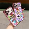 Cool Girl P-Powerpuffs Phone Case for iPhone 17 Air 16 15 14 Plus 13 12 11 Pro Max X Xs XR 8 E Anti-drop Transparent Soft Cover