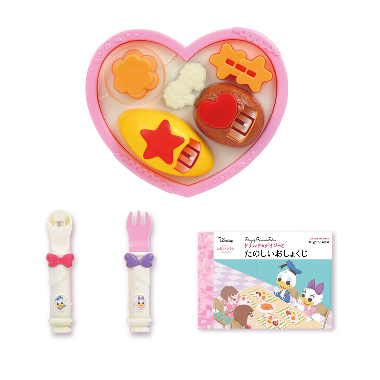 

Набор детской посуды Always Gyutto Remin & Solan Donald & Daisy