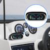 2 in 1 Car Gauge Water Temperature Voltage Volt Gauge Meter for 12V 24V Universal Truck Car LED Fahrenheit Degree Auto Gauge