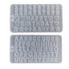 Handmade English Letters Silicone Mould DIY Crafts Polymer Clay UV Epoxy Mold