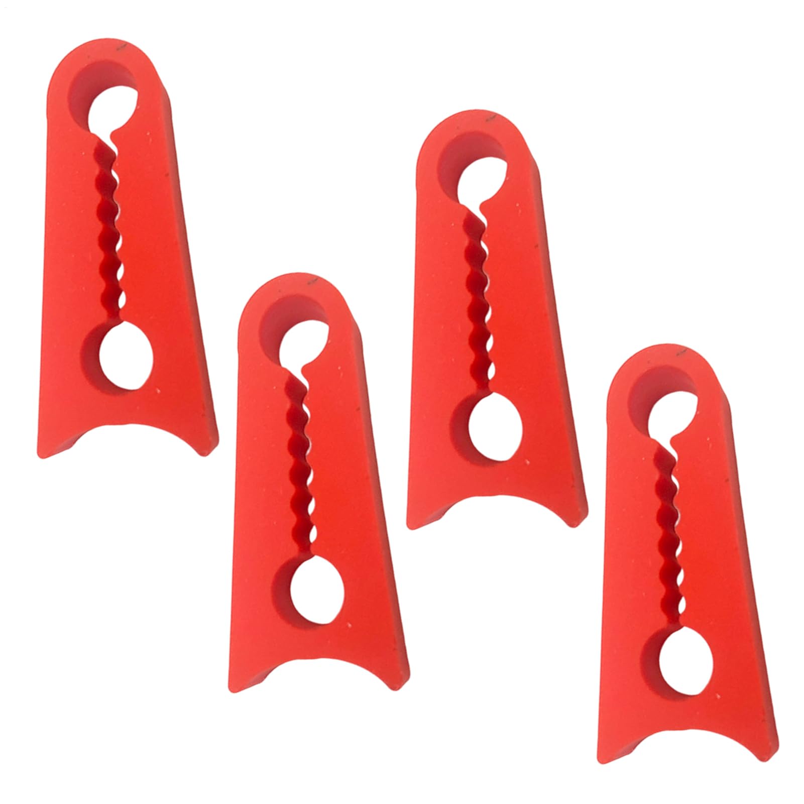 Door Sound Insulation Shock Absorber Door Damping Block 4 Pieces See description красный