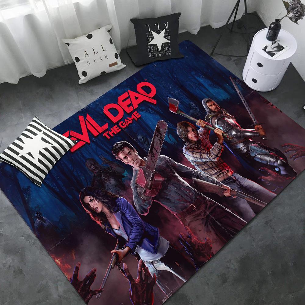 The Evil Dead Badezimmermatte Kinderzimmer Schlafzimmer Dekoration Balkon Rutschfeste Fußmatte Wohnzimmer Willkommens Teppich