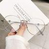 New Stylish and Personalized Cat Ear Non-prescription Glasses for Women Blue Light Blocking Feature Cat Eye Eyeglasses Frame
