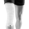 BAUERFEIND Sports Compression Knee Made in General Medical Compression Muscle Activation and Knee Stabilization Size Support, Germany, Device, (White,