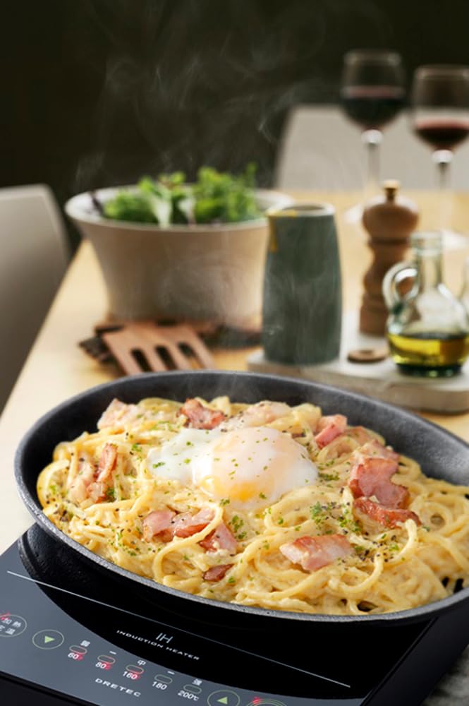 Ishigaki Cast Iron Large Steak Plate Set of 2 with Base Plate and Handles 4545