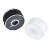 36pcs Transparent Prewound Bobbins Set Size A Plastic Bobbin Case Bobbins Box Set  For Embroidery