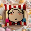 Cute Cartoon Couple Home Decor Pillow Case Sofa Living Room Bedroom Headboard Backrest Cushion Square Cushion