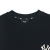 New MLB Base Logo Sweatshirts Unisex Black 3AMTC0114-50BKS