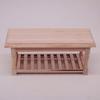 Miniature Sturdy Wood Table for Dollhouses Decoration and Girls' Role Playing Toy In 1 12 Scale Daily Casual Use