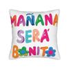 Manana Sera Bonito Karol G Music Pillowcase Printing Polyester Cushion Cover Decor  Pillow Case Cover Bedroom Drop Shipping