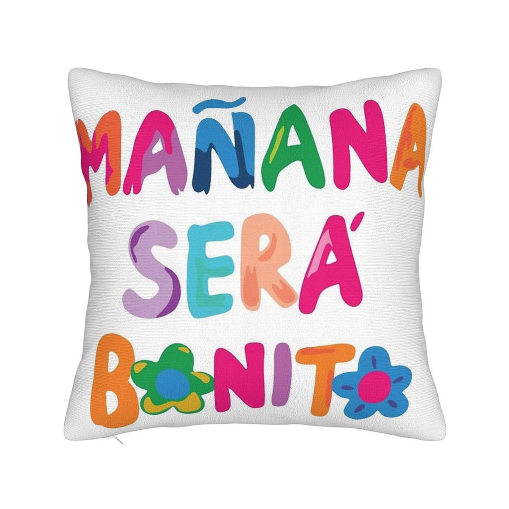 Manana Sera Bonito Karol G Music Pillowcase Printing Polyester Cushion Cover Decor Pillow Case Cover Bedroom Drop Shipping