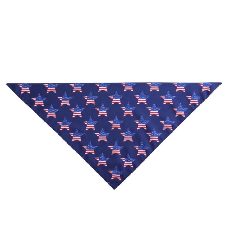 Dog Bandanas Independence Dress Up Festival Scarf Dogs Photography Towel