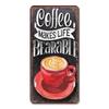 Coffee Licenses Vintage Metal Tin Signs Retro Plate Coffee Time Posters Plaques for Cafe Kitchen Living Room Home Wall Art Decor