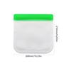 10pcs Durable PEVA Freezer Bags Heavy Duty Seal Clear Design Space Saving Food Containers for Homes Kitchen Use