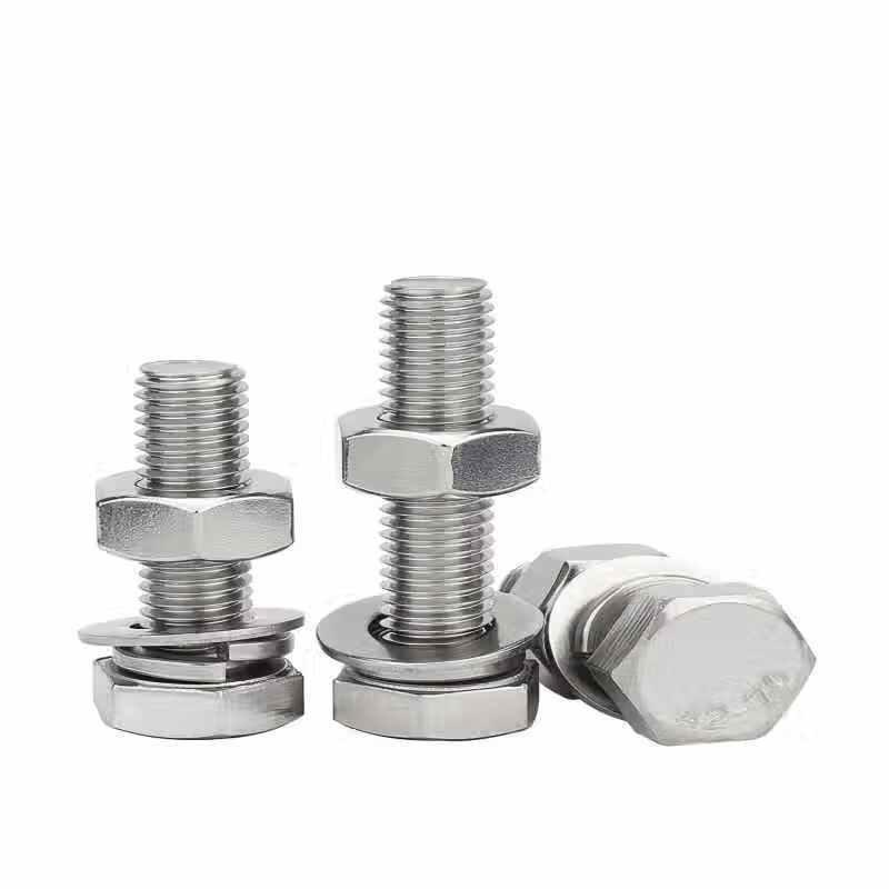 ZhongGe 304 Stainless Steel Hex Bolt Set