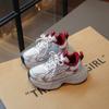 Girls' sneakers 2025 spring and autumn new children's lightweight dad shoes boys' mesh breathable running shoes trendy brand