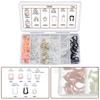 70Pcs/set  Fuel Line Retainer Clip Assortment Universal Fuel Line Retainer Clip Kit For Ford Car Accessory