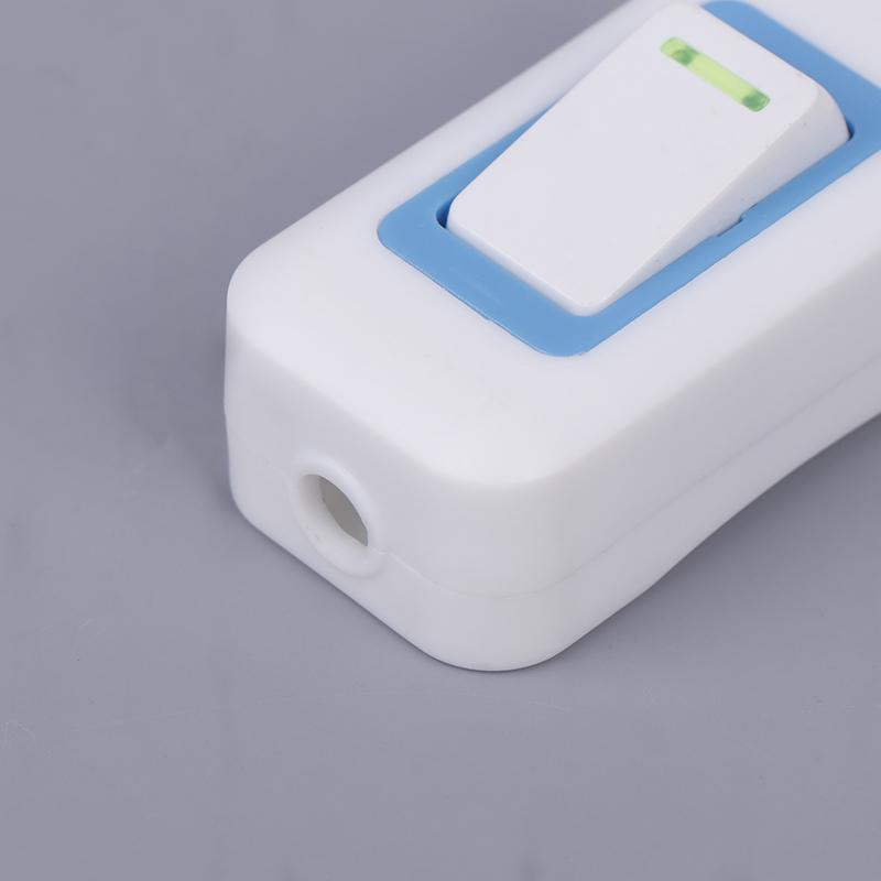 1/5Pcs Small Rocker Button Wiring Switch White Hand Pinch Bedside Small Appliance Push Button Boat Shape Switch