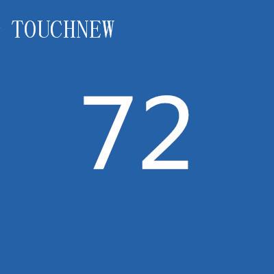 TOUCHNEW 1 Colors Single Art Markers Brush Pen Sketch Alcohol Based Markers Dual Head Manga Drawing Pens Art Supplies