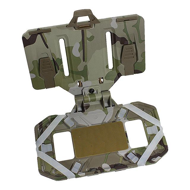 Tactical MOLLE Mount Navigation Board Chest Vest with Folding Phone Holder
