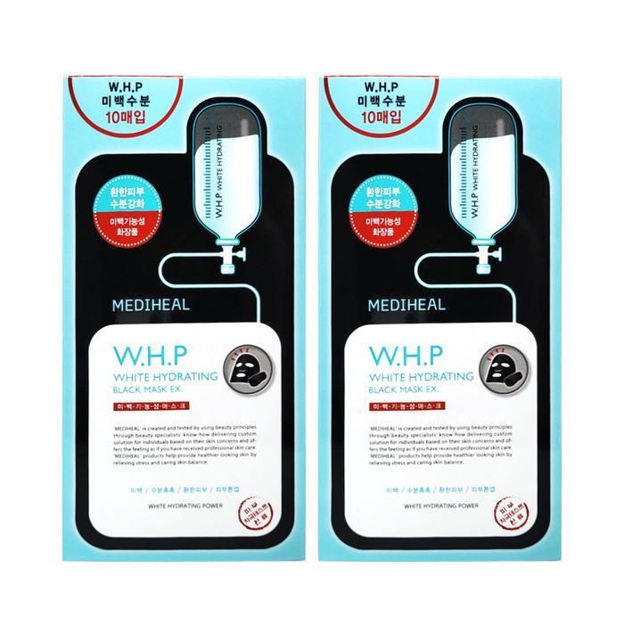 Mediheal W.H.P Whitening Moisture Black Mask EX 10 Sheets (2 Ss) (31621466)