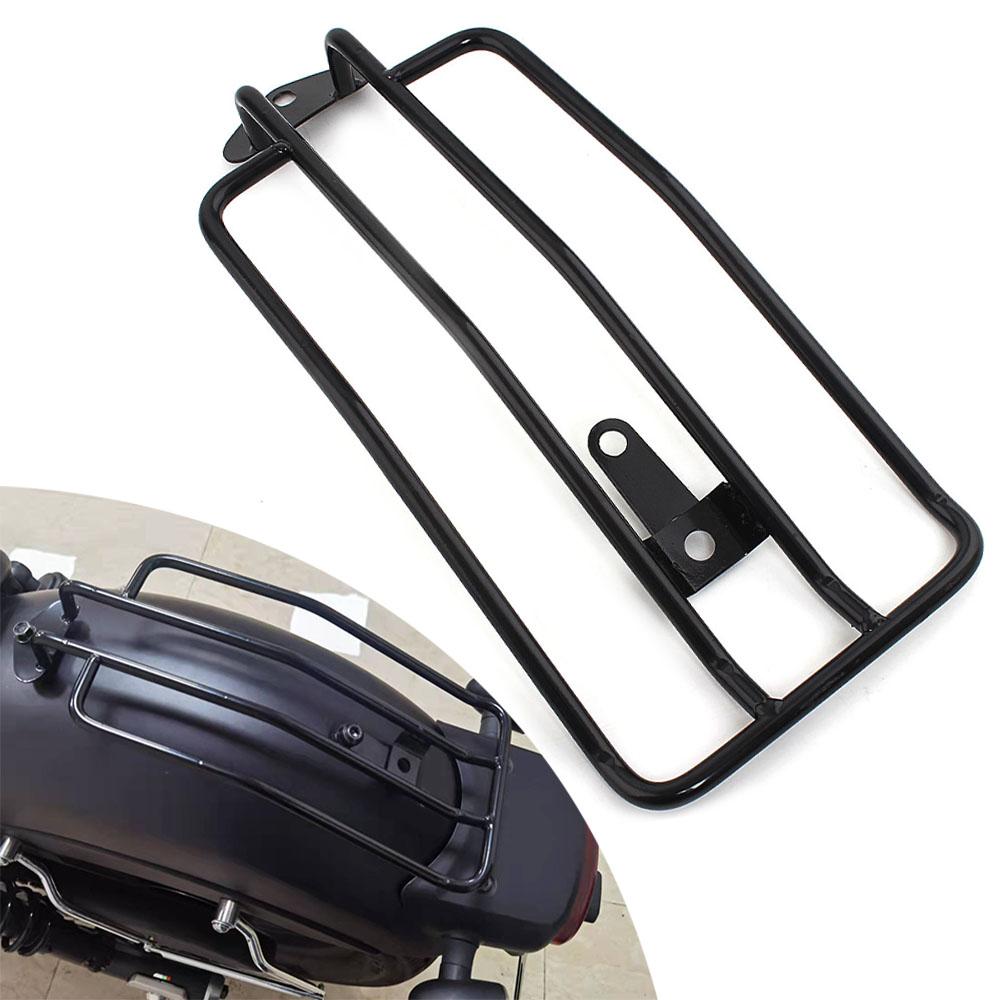 Portapacchi Posteriore Solo Seat in Acciaio Nero Accessori di Supporto Per Honda CMX500 Rebel 300 500 2017-2021