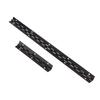 270 Degree Open Long Line L 380/153mm W 26mm Iron Black Continuous Piano Hinge Furniture Jewelry Gift With Free Screws