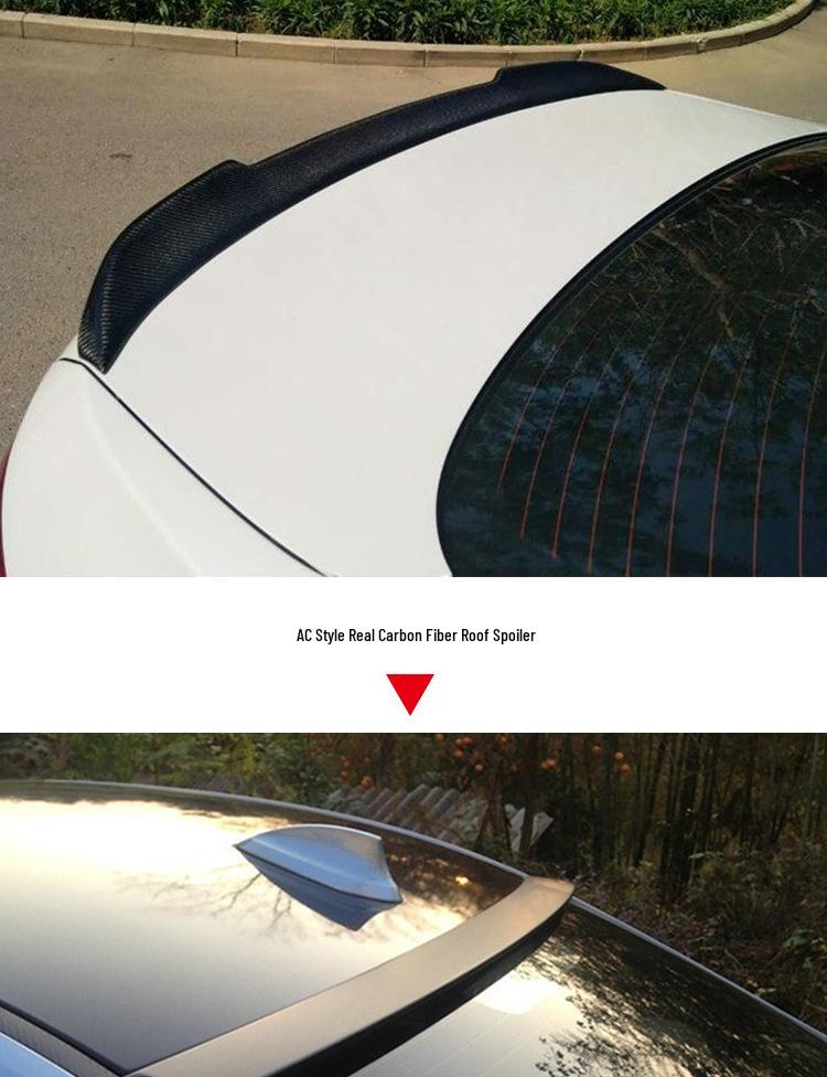 BMW 3 Series Carbon Fiber CS Style Tail Wing Spoiler (2012-2019)