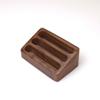 Solid Beech Wood Business Card Holder Beech Memo Counter Desk Display Stand  Home Office
