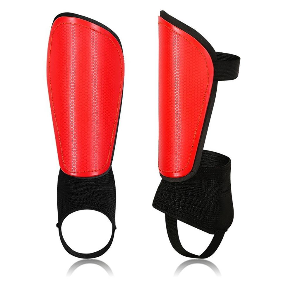 Pair New Soccer Shin Guard With Ankle Protector And Adjustable Straps Football Protective Gear Kids' Youth Adults Loogdeel 1