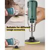 4 Inch Diamond Polishing Pads Kit, 14 Pcs Granite Polishing Pads 50#-3000# Pads with Metal Rods, for Granite, Concrete, Marble, Stone, Tiles, with