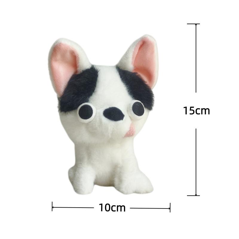 Chihuahua Plush  Toys Simulated Puppy Stuffed Doll Desktop Toy Kawaii Room Decor Toys Hobbies Collection Birthday Gifts