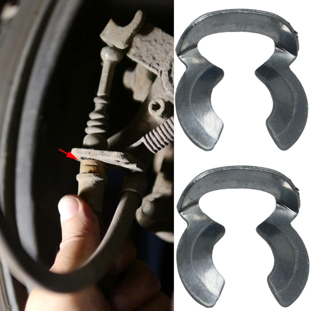 

2 шт. Трос стояночного тормоза Ручной тормоз Стопорная шайба Держатель Зажим Хомут Кольцо Для Vauxhall Opel Mokka Cascada Cabrio Insignia A Saab 9-5 Cadillac XTS 2pc