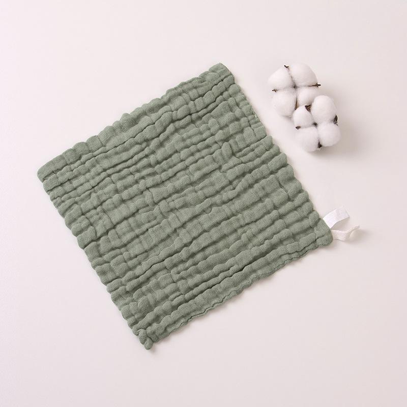 Six-Layer Gauze Newborn Baby Washcloth 30x30 Cm - Class A Drool Towel