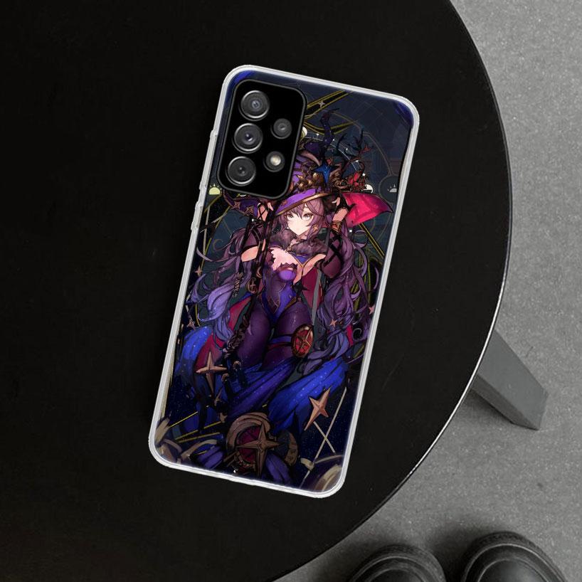 Genshin Impact Mona Girl Phone Case for Samsung Galaxy A17 A16 A26 A36 A56 A57 A37 A15 A25 A35 A55 A14 A24 A34 A54 A13 A23 A33 A