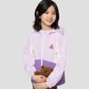 GAP Girls' Windproof Water-Repellent Bear Logo Hooded Jacket