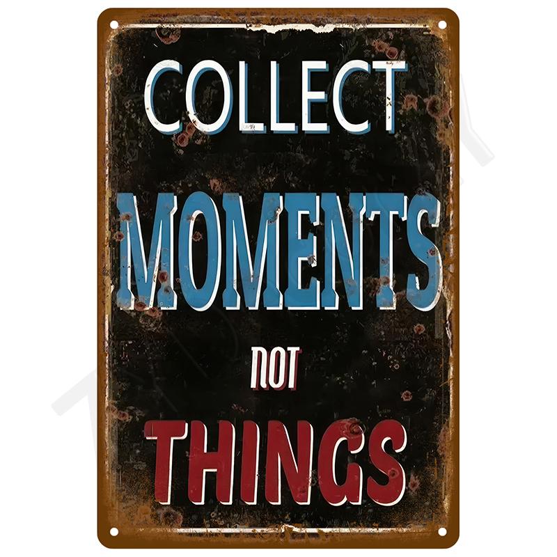 Retro Wall Art Mural Outdoor House Bathroom Home Room Decorations Decor Vintage Metal Signs Plates Tin Sign Posters Man Cave Bar