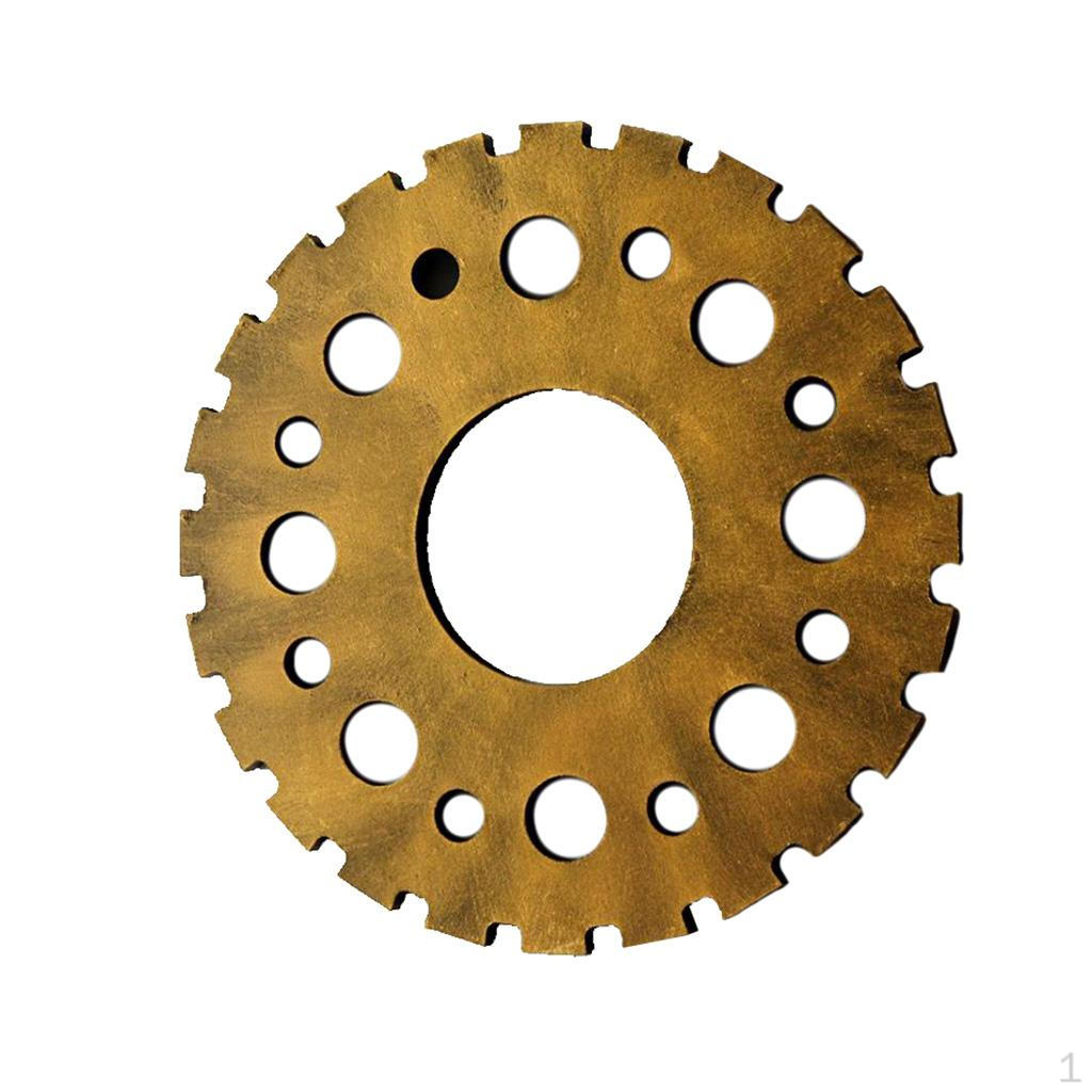 Ретро Деревянный Стимпанк Шестеренка Настенное Украшение #4 24cm