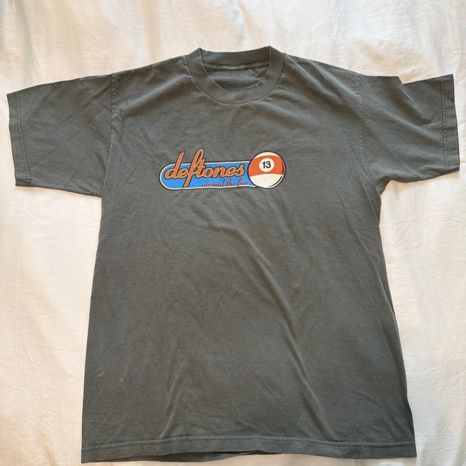 Vintage Deftone1 Tour Shirt Korn System Of A Down Smashing Pumpkins Band Tee XL Unisex T-Shirt XXXXL