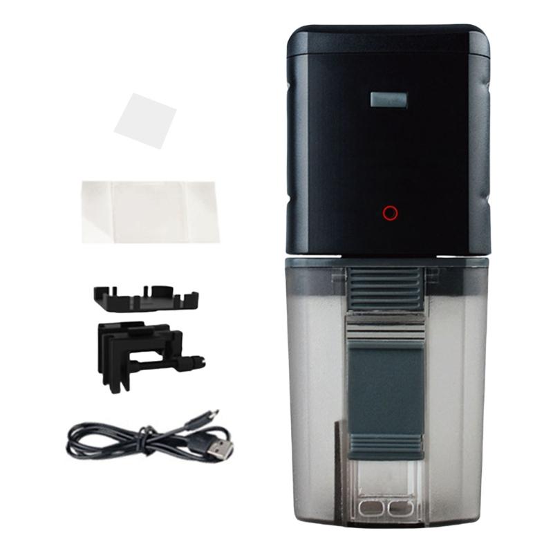 

Automatic Aquariums Fish Bowl Intelligent Food Dispenser for Home Use with Timing and Voice Control Support 1