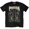 Pantera Men's 101 Proof Skull Short Sleeve T-Shirt, Black, Small