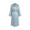 100% Mulberry Silk Robes Women Long Bathrobe Premium Loungewear