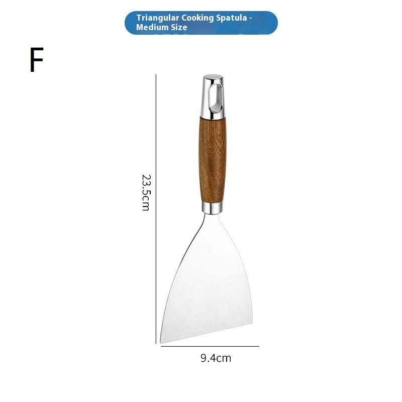 Stainless Steel Frying Shovel For Pizza Grill Hamburger Patty Molder Baking Omelette Shovel BBQ Tools Set Kitchenware Spatula
