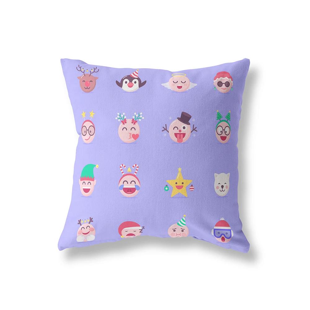 

Рождественская декоративная наволочка Домашний декор Принт елки Наволочка Подушка Спальня Гостиная Диван Автомобиль 66x66cm бордовый